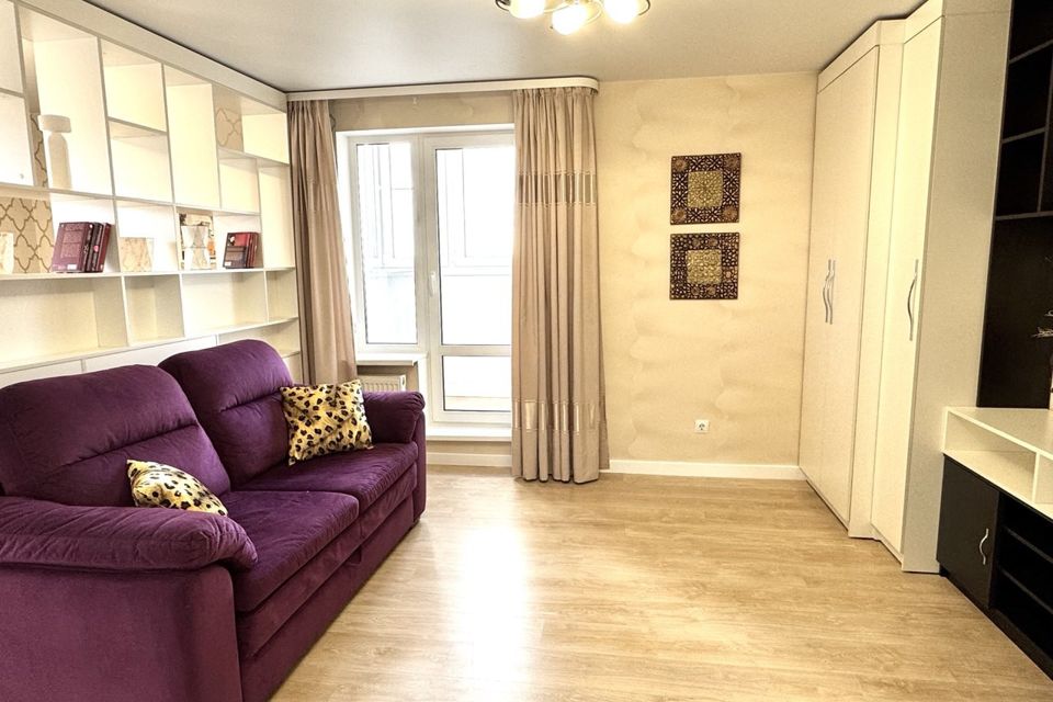Продаётся 1-комнатная квартира, 42.6 м²