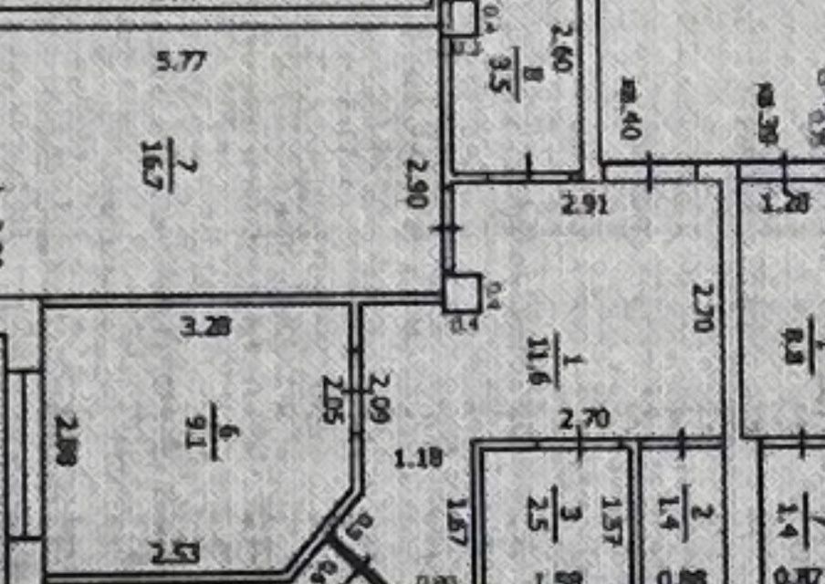 Продаётся 3-комнатная квартира, 69 м²