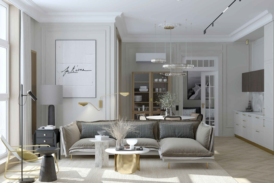 Продаётся 4-комнатная квартира, 127.9 м²