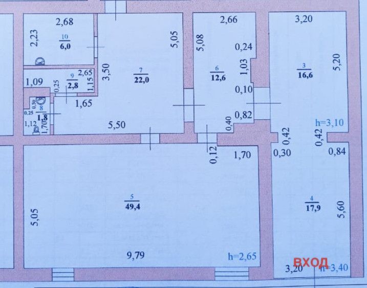 Сдаётся помещение своб. назначения, 130 м²