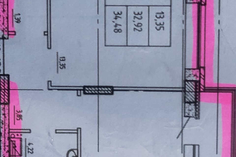 Продаётся 1-комнатная квартира, 32.1 м²