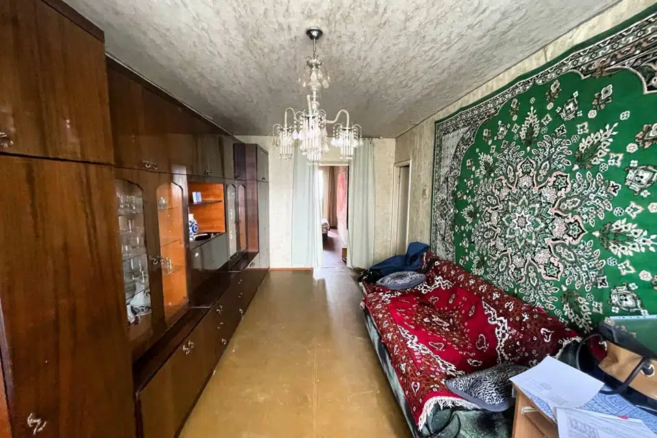 Продаётся 3-комнатная квартира, 59.5 м²