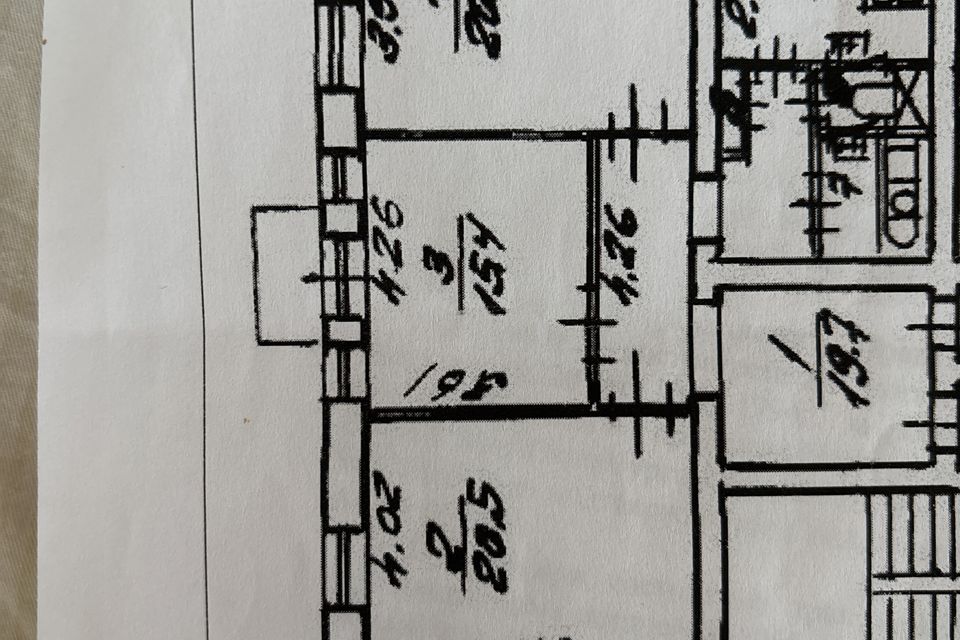 Продаётся 3-комнатная квартира, 90 м²