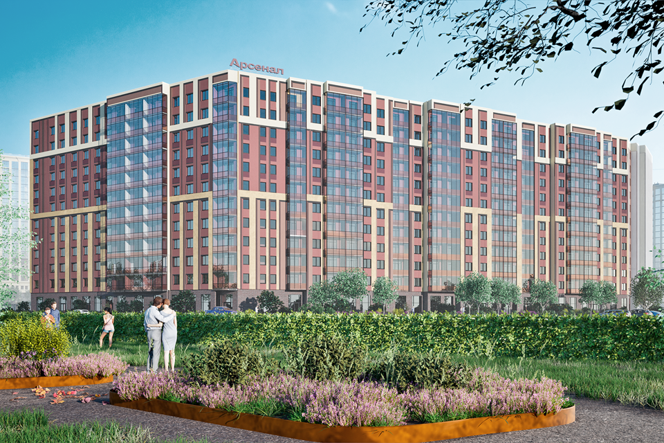 Продаётся 2-комнатная квартира, 59.33 м²