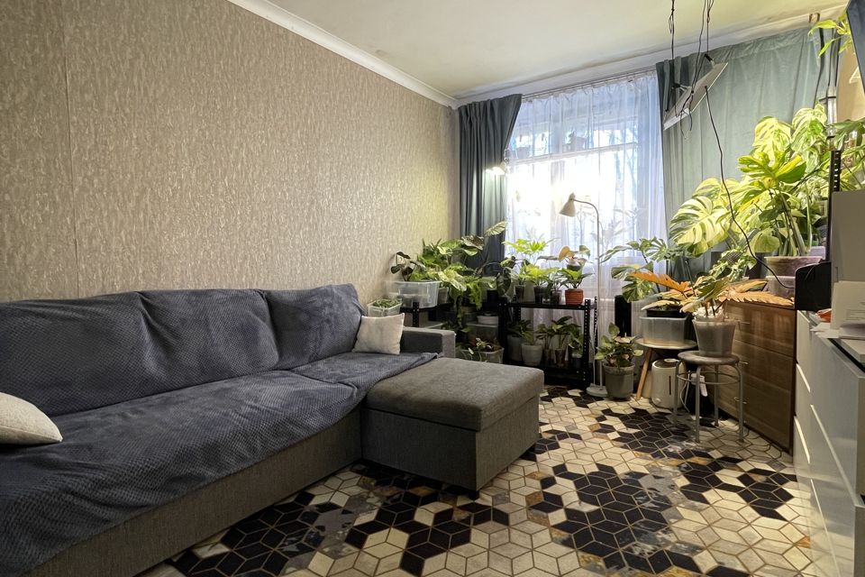 Продаётся 2-комнатная квартира, 43.4 м²