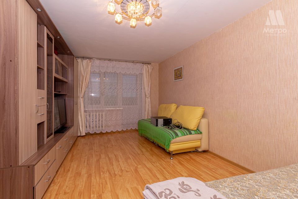 Продаётся 1-комнатная квартира, 40.6 м²