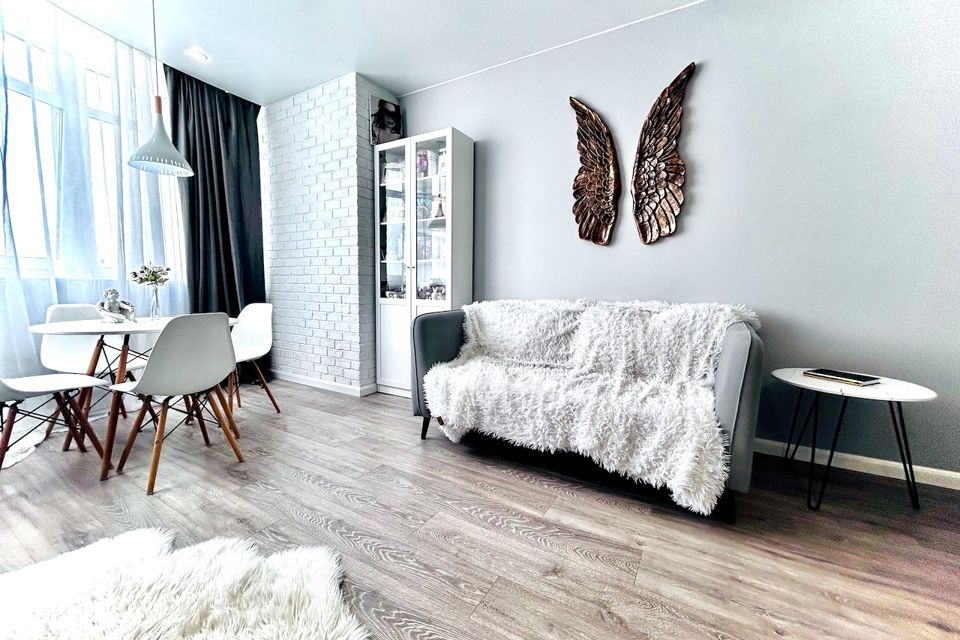 Продаётся 1-комнатная квартира, 41.6 м²