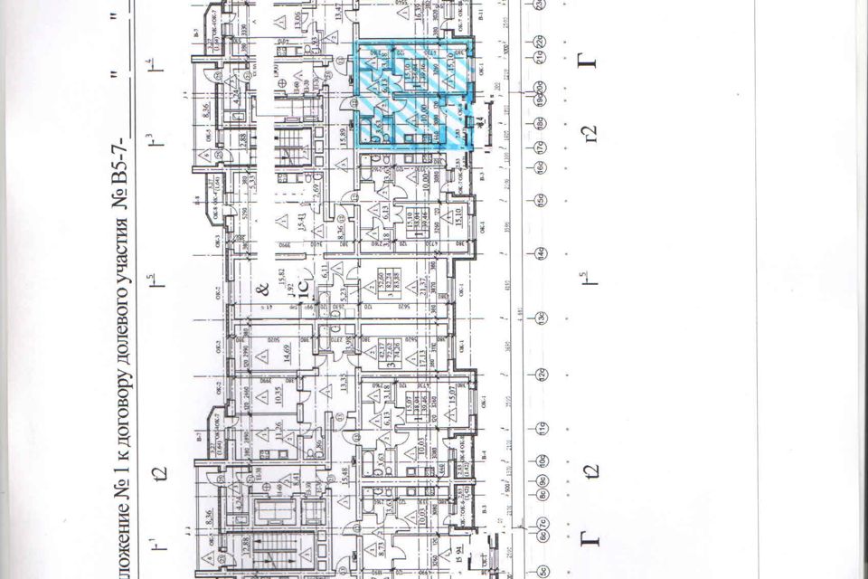 Продаётся 1-комнатная квартира, 39.46 м²