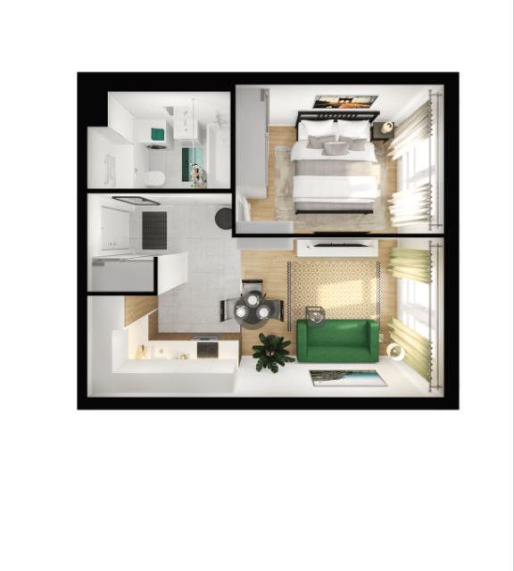 Продаётся 1-комнатная квартира, 32.2 м²