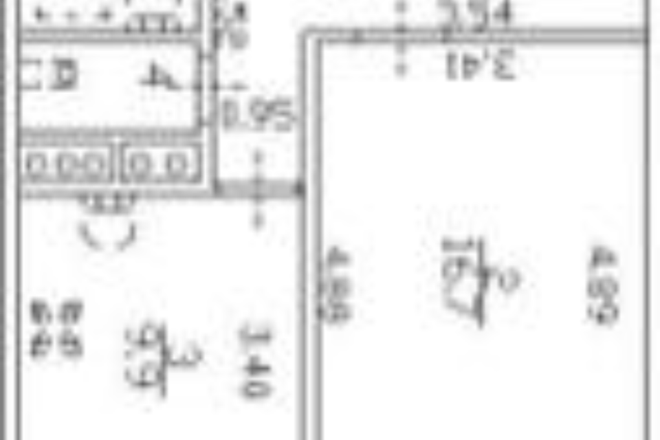 Продаётся 1-комнатная квартира, 42.2 м²