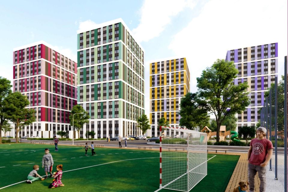 Продаётся 1-комнатная квартира, 44.5 м²