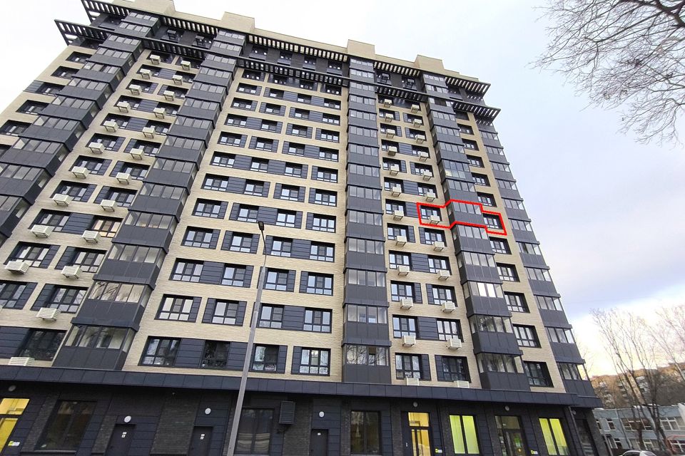 Продаётся 2-комнатная квартира, 55.7 м²