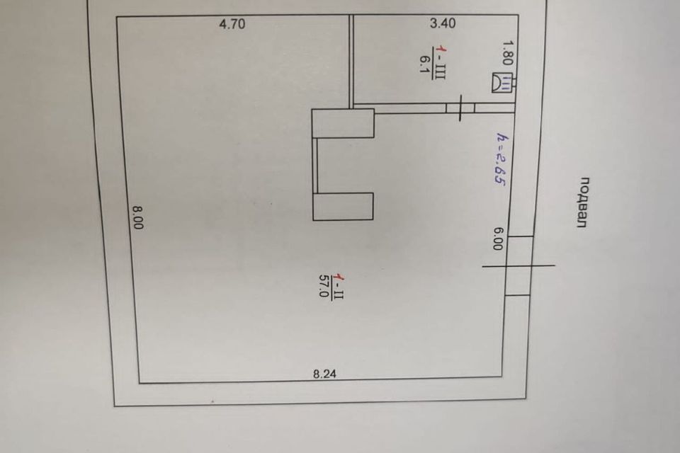 Продаётся 1-этажный дом, 200 м²