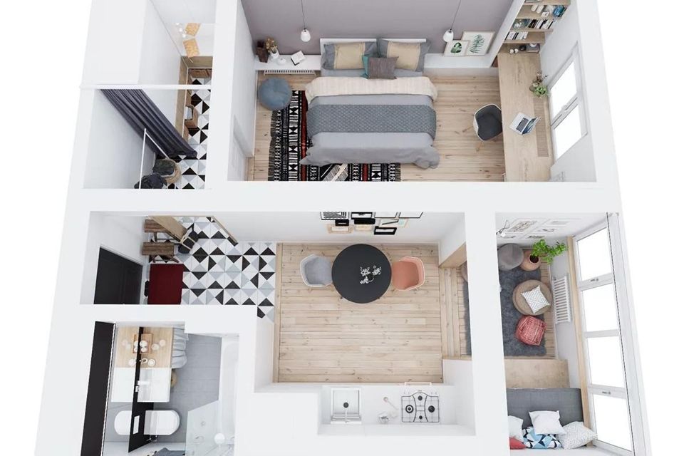 Продаётся студия, 38.1 м²