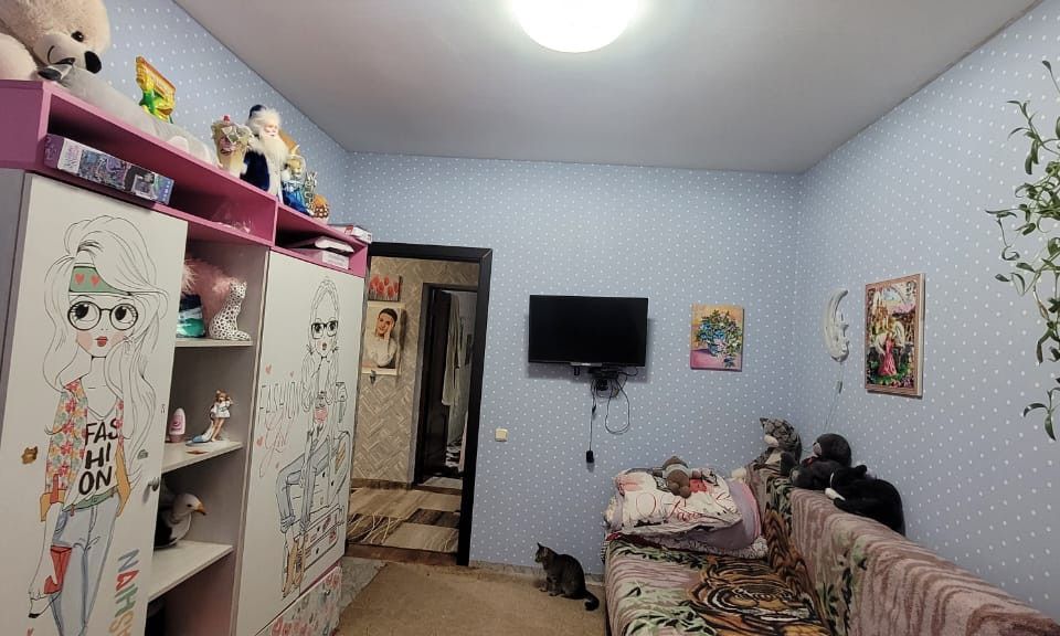 Продаётся 3-комнатная квартира, 62 м²