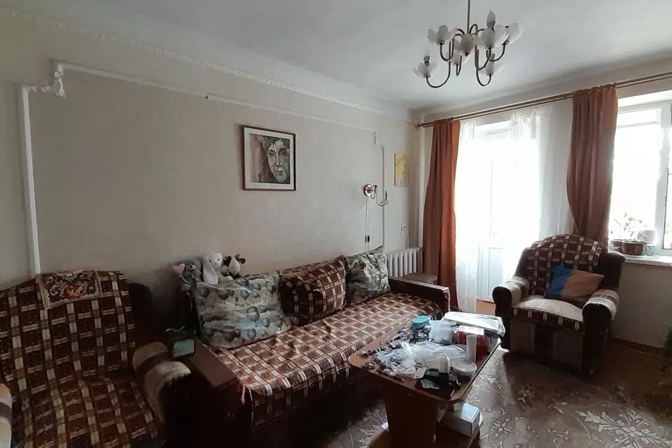 Продаётся 3-комнатная квартира, 53.7 м²