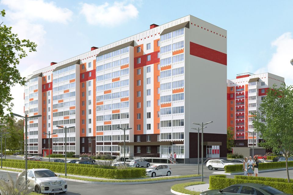 Продаётся 1-комнатная квартира, 52.3 м²