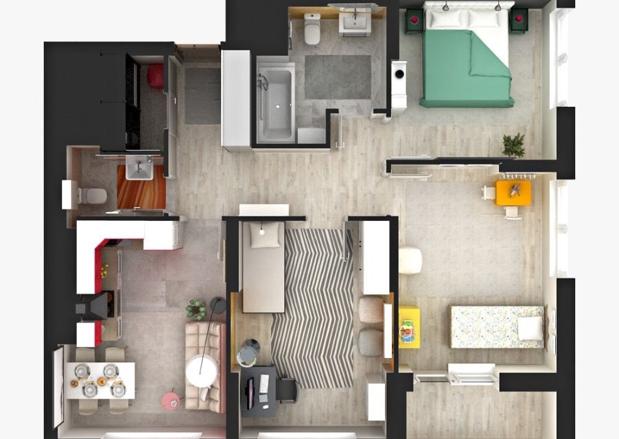 Продаётся 3-комнатная квартира, 83.1 м²