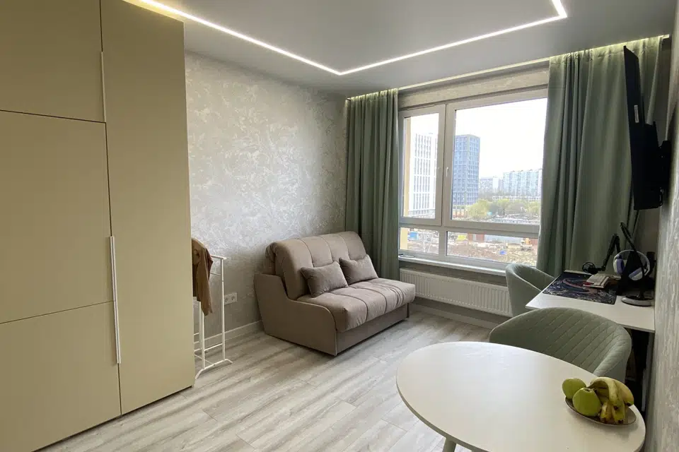 Продаётся 1-комнатная квартира, 34 м²