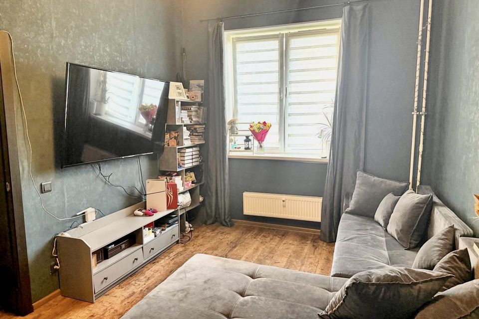 Продаётся 1-комнатная квартира, 35.2 м²