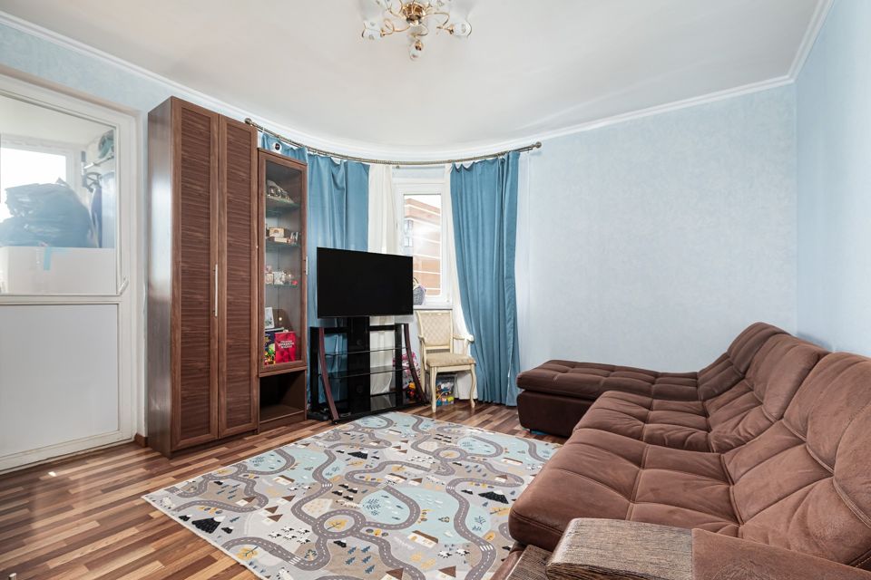 Продаётся 2-комнатная квартира, 54.5 м²