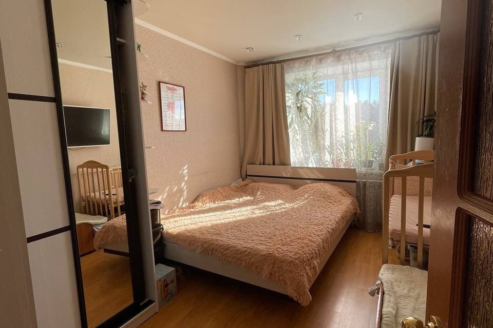 Продаётся 2-комнатная квартира, 52.4 м²