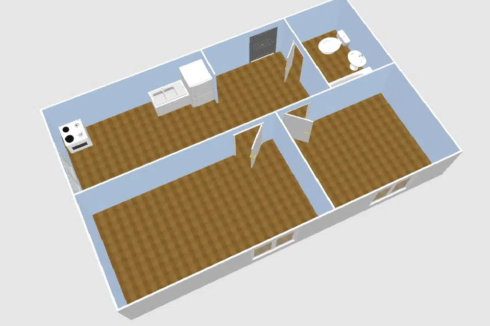 Продаётся 2-комнатная квартира, 41.5 м²