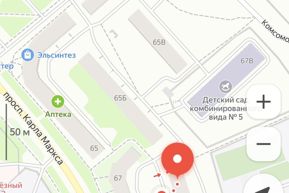 Продаётся 3-комнатная квартира, 67.3 м²