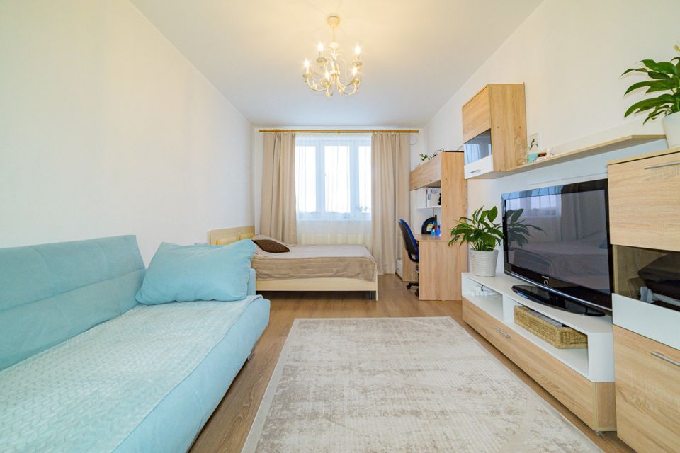 Продаётся 1-комнатная квартира, 39.1 м²