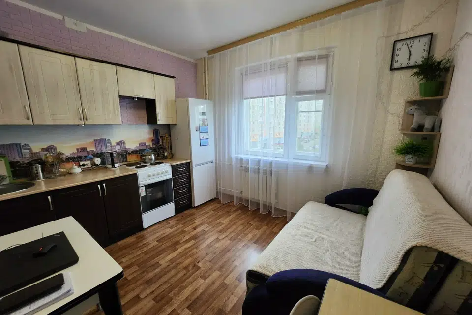 Продаётся 1-комнатная квартира, 43.2 м²