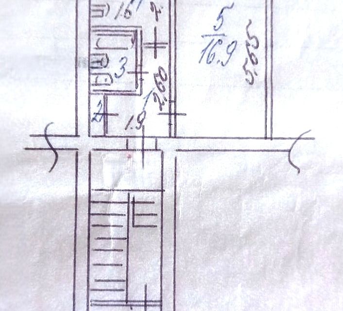 Продаётся 1-комнатная квартира, 30.3 м²