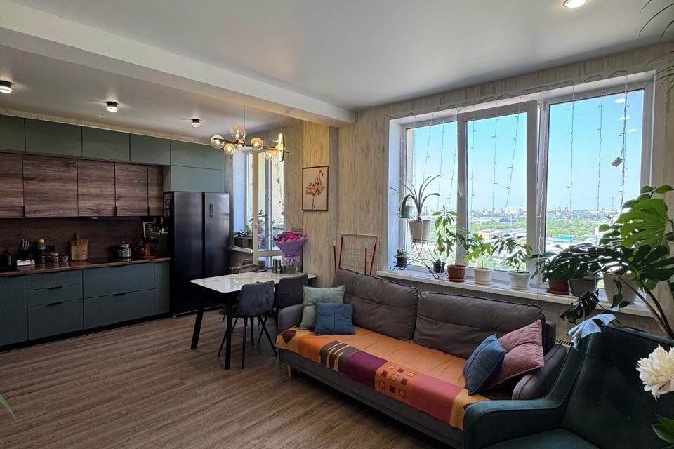 Продаётся 2-комнатная квартира, 58.1 м²