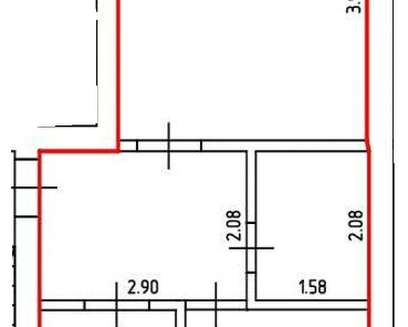Продаётся 2-комнатная квартира, 44 м²