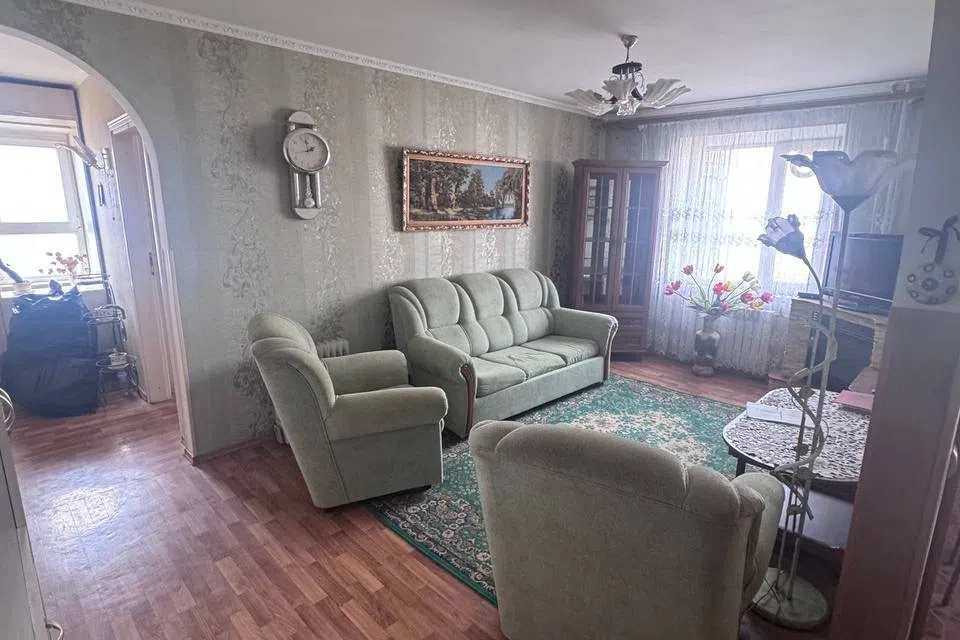 Продаётся 3-комнатная квартира, 58.1 м²