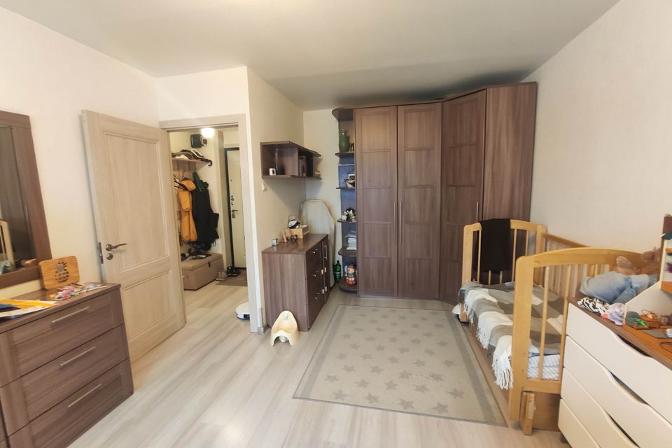 Продаётся 1-комнатная квартира, 34.8 м²
