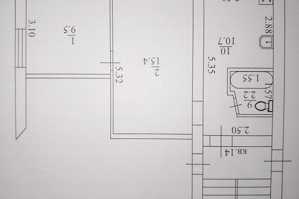 Продаётся 2-комнатная квартира, 40 м²