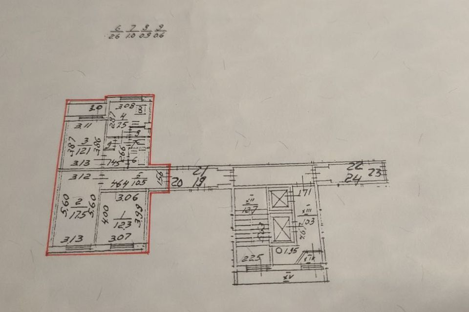 Продаётся 3-комнатная квартира, 65 м²