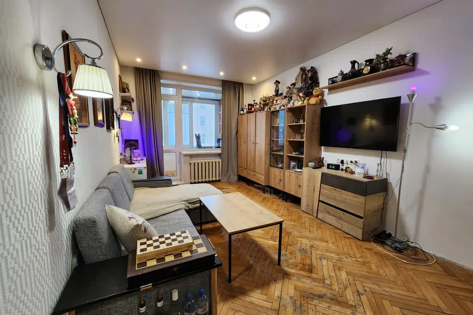 Продаётся 1-комнатная квартира, 39.3 м²