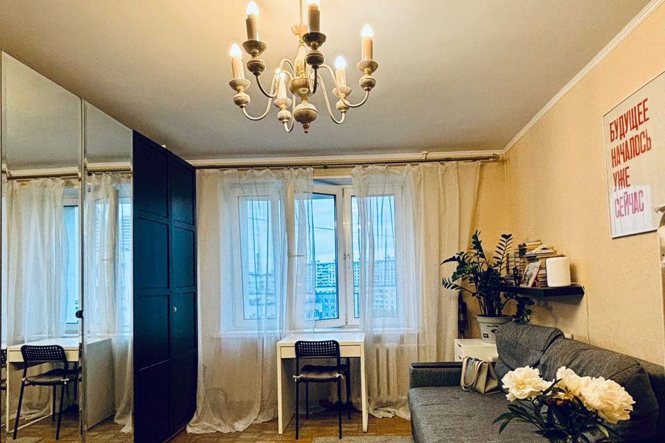 Продаётся 1-комнатная квартира, 35.1 м²