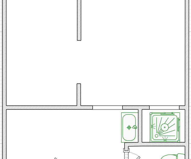 Продаётся 1-комнатная квартира, 22.6 м²