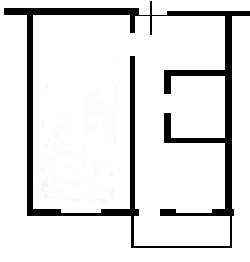Продаётся 1-комнатная квартира, 35.3 м²
