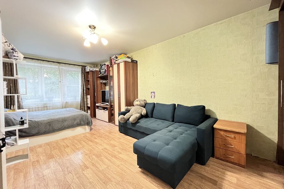 Продаётся 1-комнатная квартира, 40.6 м²