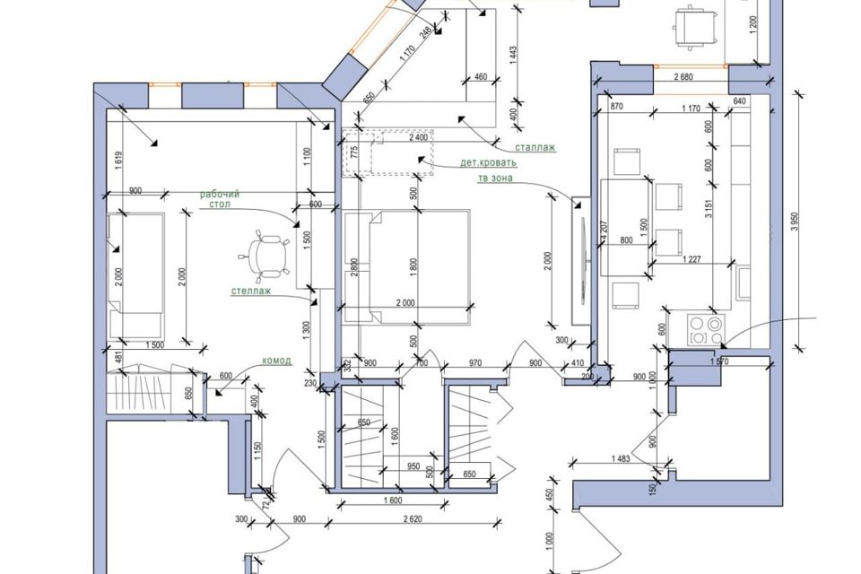 Продаётся 2-комнатная квартира, 75 м²