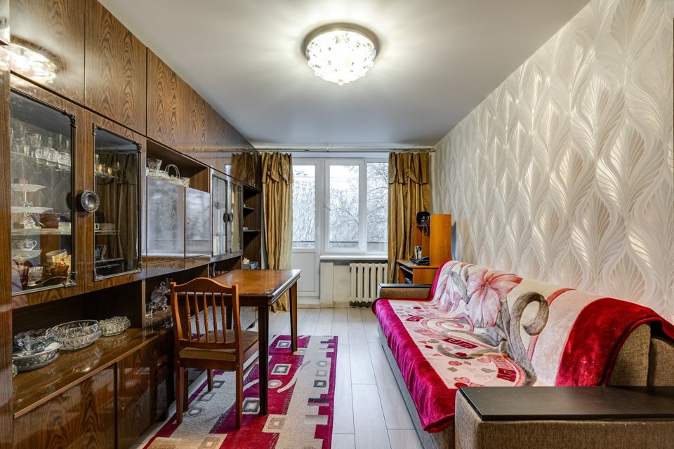 Продаётся 2-комнатная квартира, 43.2 м²