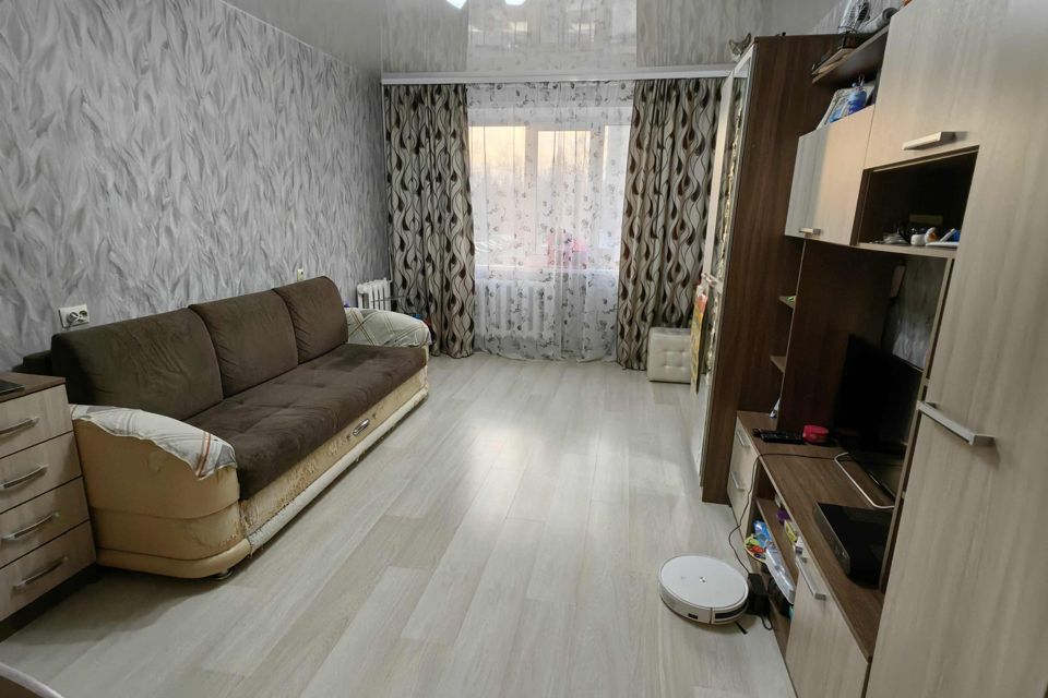 Продаётся 1-комнатная квартира, 39.6 м²