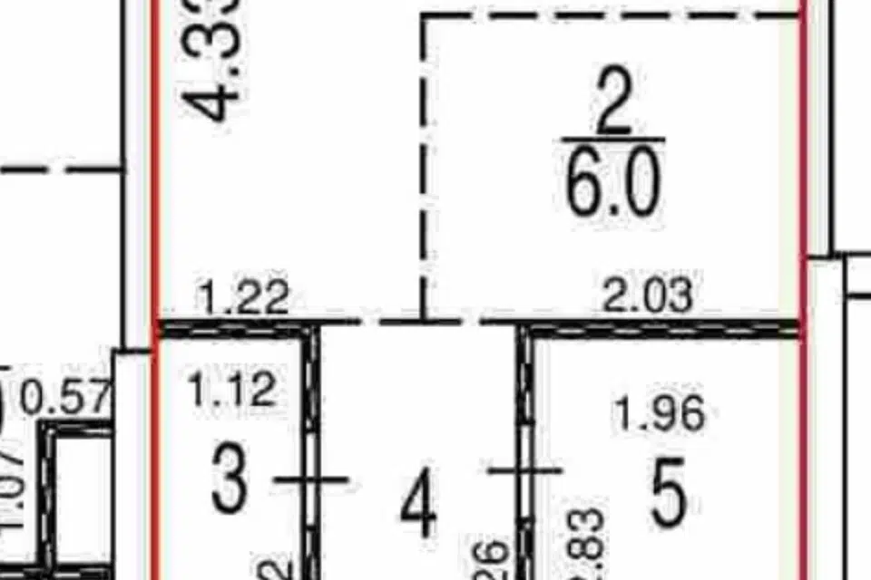 Продаётся студия, 33.2 м²