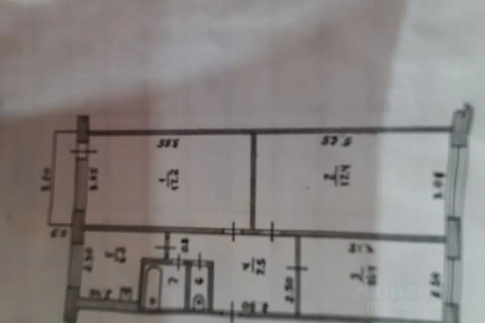 Продаётся 3-комнатная квартира, 63 м²