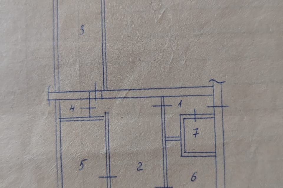 Продаётся 3-комнатная квартира, 61 м²