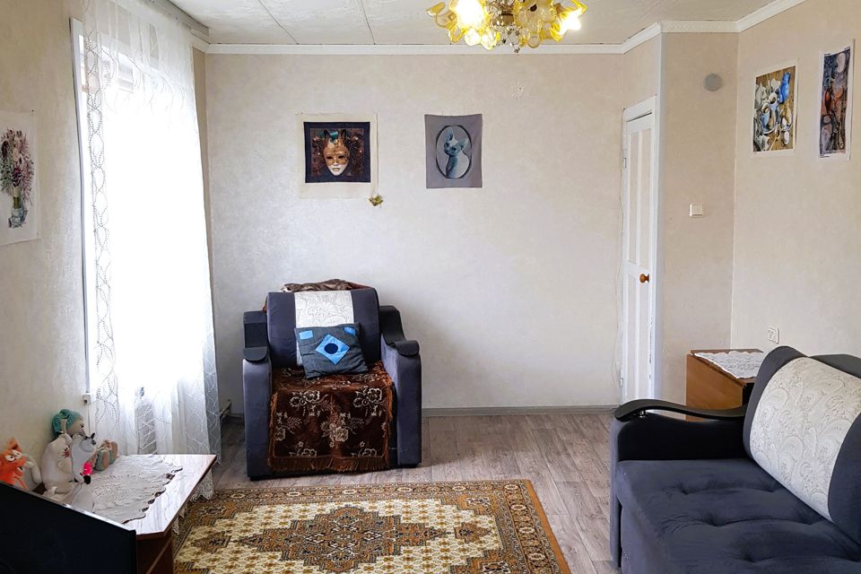 Продаётся 2-комнатная квартира, 46.5 м²