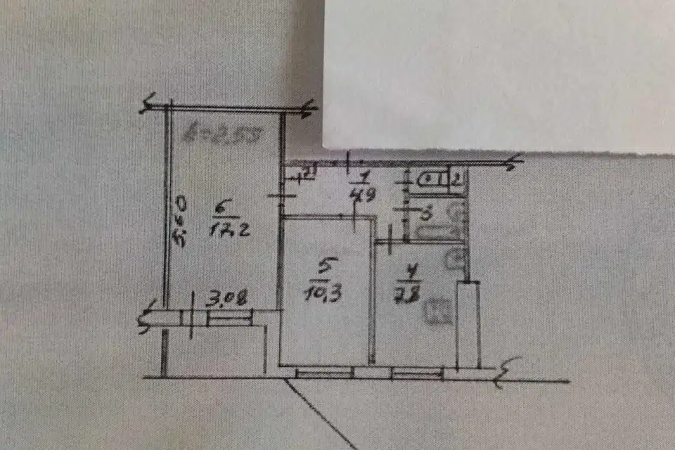 Продаётся 2-комнатная квартира, 45 м²